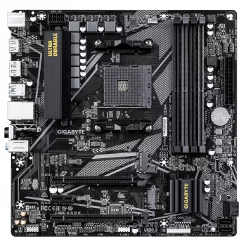 Scheda madre GIGABYTE B550M DS3H AC R2 - CPU AMD Ryzen 5000, VRM 5+3 fasi, fino a 4733 MHz DDR4 (OC), 1x PCIe 4.0 + 1x PCIe 3.0 M.2, Wi-Fi 5, 1 GbE LAN, USB 3.2 Gen 1