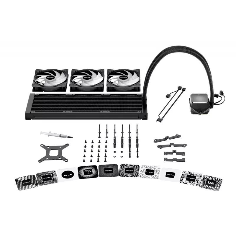 be quiet! PURE LOOP 3 LX dissipatore liquido all-in-one per processore 12 cm nero 1 pz.