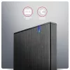 Axagon EE25-XA6C box esterno compatto in alluminio USB-C 5 Gbit/s – SATA 6G per SSD/HDD da 2,5