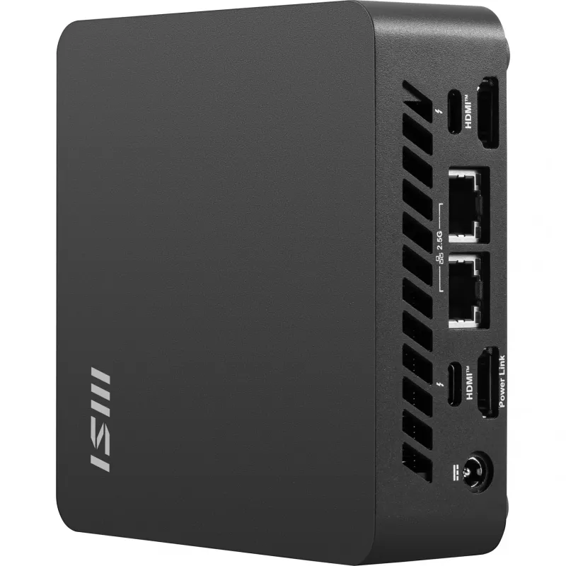 MSI Cubi NUC AI 1UMG-005EU Intel Core Ultra 7 155H 16 GB DDR5-SDRAM 1 TB SSD Windows 11 Pro mini PC nero
