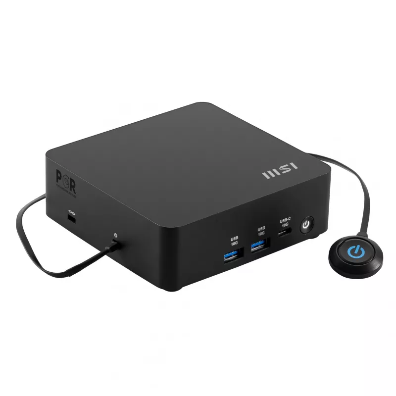 MSI Cubi NUC AI 1UMG-005EU Intel Core Ultra 7 155H 16 GB DDR5-SDRAM 1 TB SSD Windows 11 Pro mini PC nero