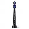 Testine spazzolino Philips Sensitive HX6052/88 confezione da 2, 2 pz., nero, 3 mesi, extra morbide, Philips, Philips Sonicare