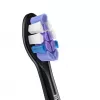 Testine spazzolino Philips HX6054/88 — confezione da 4, setole extra morbide, nero