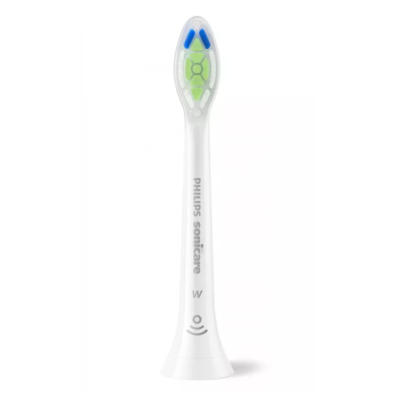 Testine spazzolino Philips HX6062/87 ricambio confezione da 2, setole medie, bianco