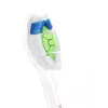 Testine spazzolino Philips HX6062/87 ricambio confezione da 2, setole medie, bianco