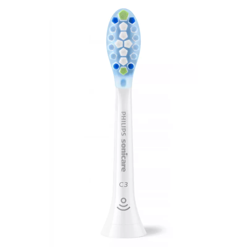 Testine spazzolino Philips Premium Plaque Defence HX9042/87 confezione da 2, 2 pezzi, bianco, 3 mesi, medie, Philips