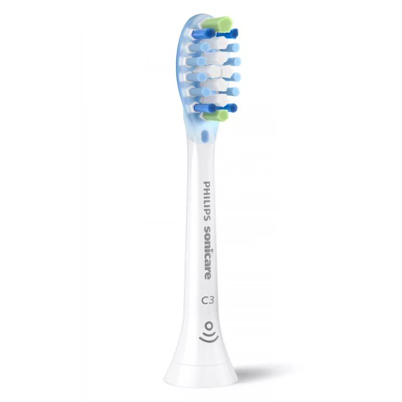 Testine spazzolino Philips Premium Plaque Defence HX9042/87 confezione da 2, 2 pezzi, bianco, 3 mesi, medie, Philips