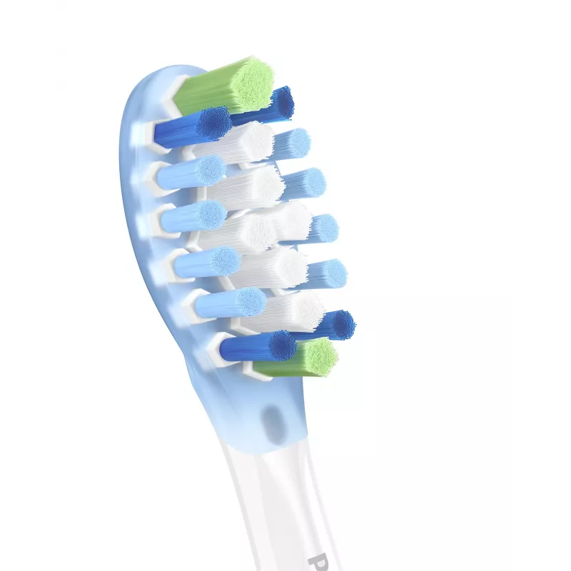 Testine spazzolino Philips Premium Plaque Defence HX9042/87 confezione da 2, 2 pezzi, bianco, 3 mesi, medie, Philips