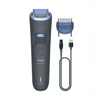 Trimmer barba Philips 3000 Series BT3617/15 cura della barba con lame a punte arrotondate