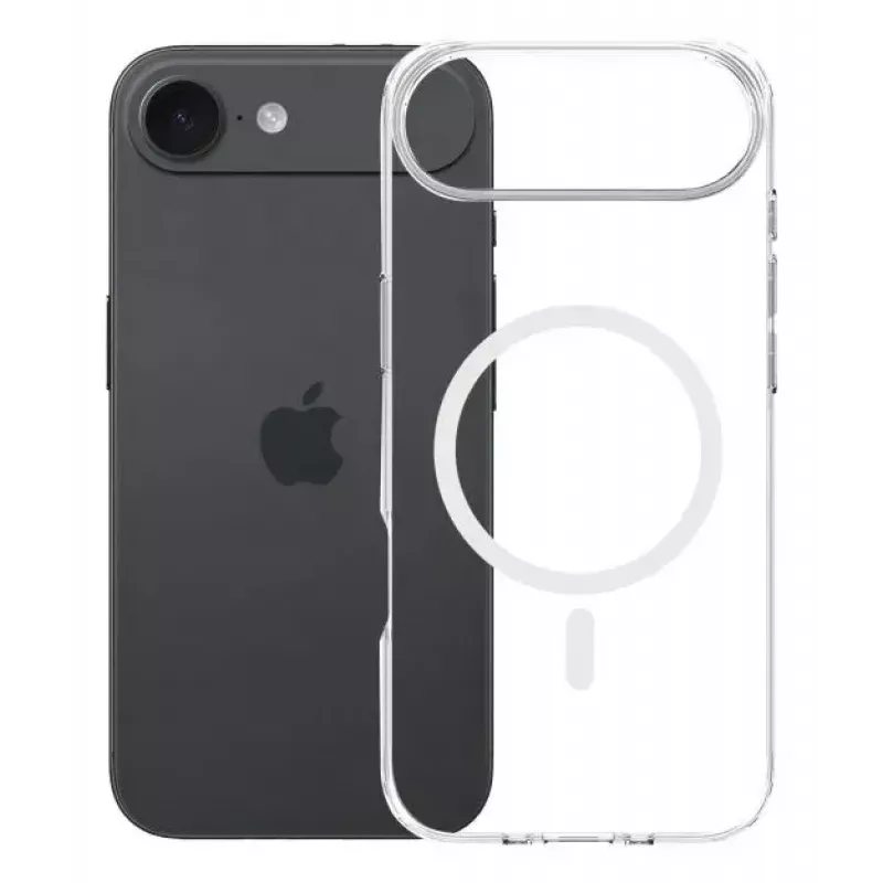 Custodia 3MK per Apple iPhone 17 Air – custodia trasparente TPU/PU, compatibile con schermo da 6,5