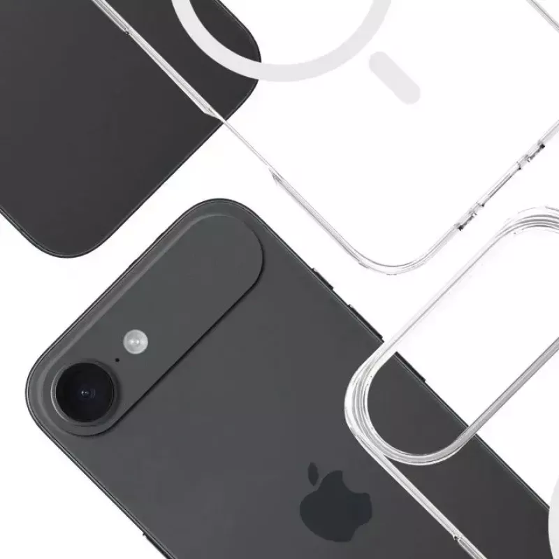 Custodia 3MK per Apple iPhone 17 Air – custodia trasparente TPU/PU, compatibile con schermo da 6,5