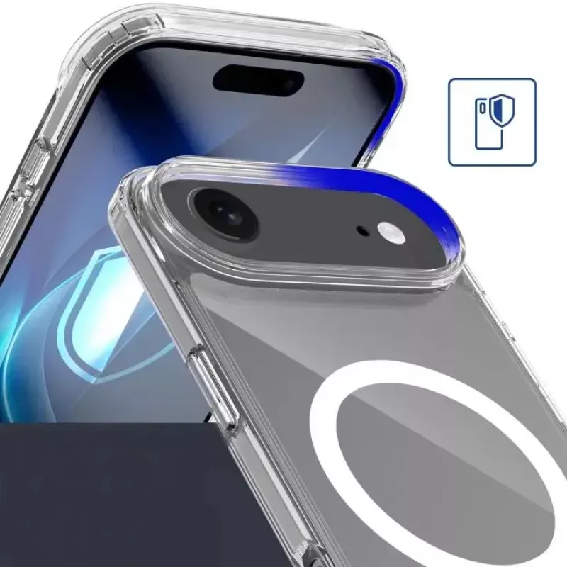 Custodia 3MK per Apple iPhone 17 Air – custodia trasparente TPU/PU, compatibile con schermo da 6,5