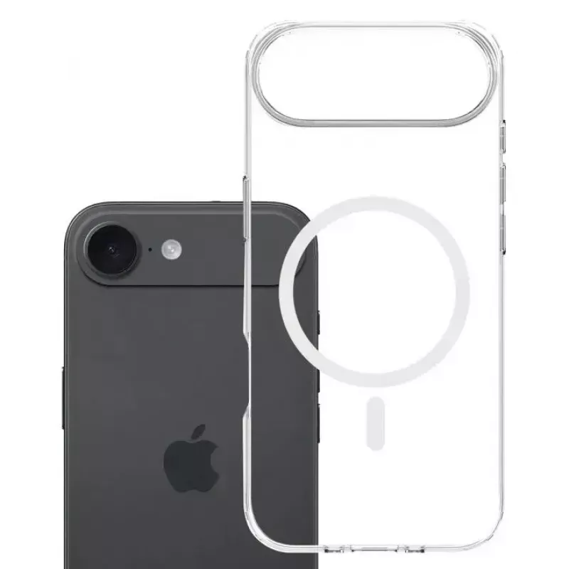 Custodia 3MK per Apple iPhone 17 Air – custodia trasparente TPU/PU, compatibile con schermo da 6,5