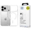 Custodia protettiva 3MK Armor MagCase per Apple iPhone 17 Pro, fissaggio magnetico, trasparente/fumé