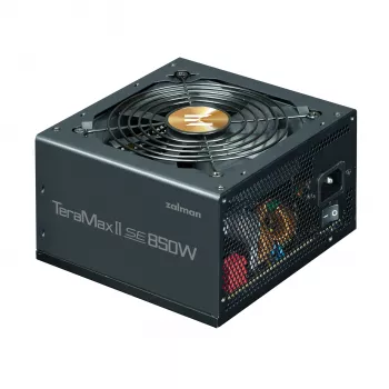Alimentatore Zalman TeramaxII SE 850 W ATX 18+10 Pin, 80 PLUS Gold, ventola 120 mm, nero