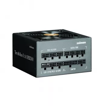 Alimentatore Zalman TeramaxII SE 850 W ATX 18+10 Pin, 80 PLUS Gold, ventola 120 mm, nero