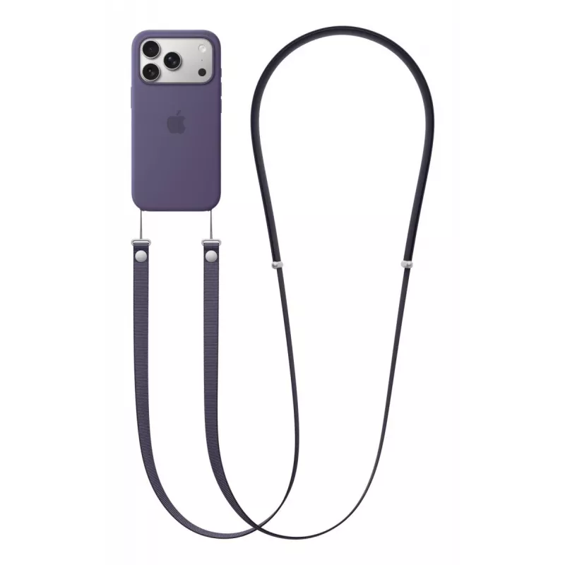 Tracolla crossbody Apple MGGJ4ZM/A – viola, rPET riciclato e acciaio inox, lunghezza 2,08 m