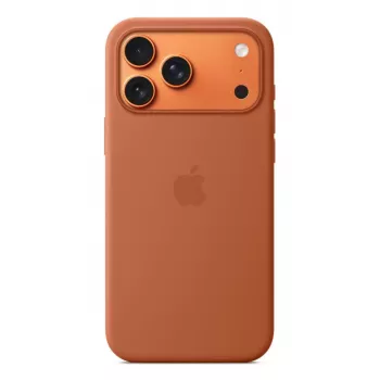 APPLE iPhone 17 Pro Max – custodia in silicone con MagSafe – terracotta