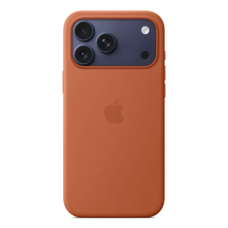 APPLE iPhone 17 Pro Max – custodia in silicone con MagSafe – terracotta