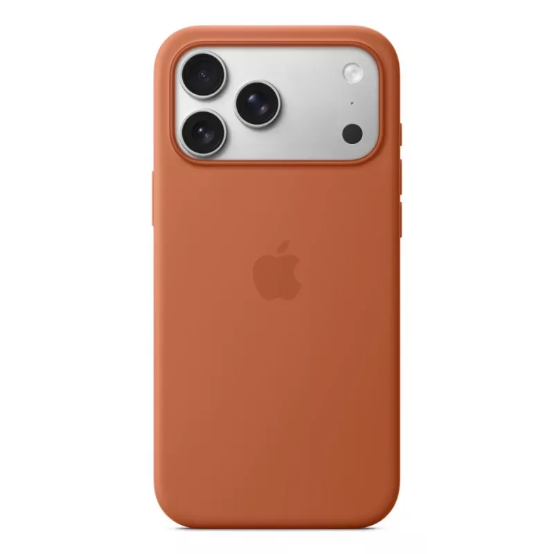 APPLE iPhone 17 Pro Max – custodia in silicone con MagSafe – terracotta