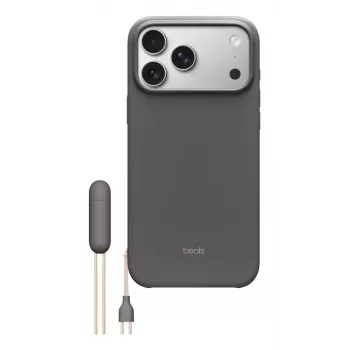 APPLE Beats iPhone 17 Pro Max - custodia con kickstand, MagSafe e controllo fotocamera - grigio granito