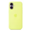Custodia Apple iPhone 17 silicone con MagSafe giallo neon