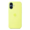 Custodia Apple iPhone 17 silicone con MagSafe giallo neon