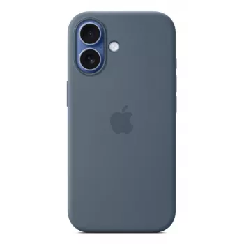 APPLE iPhone 17 – custodia in silicone con MagSafe – Anchor Blue