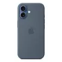 APPLE iPhone 17 – custodia in silicone con MagSafe – Anchor Blue