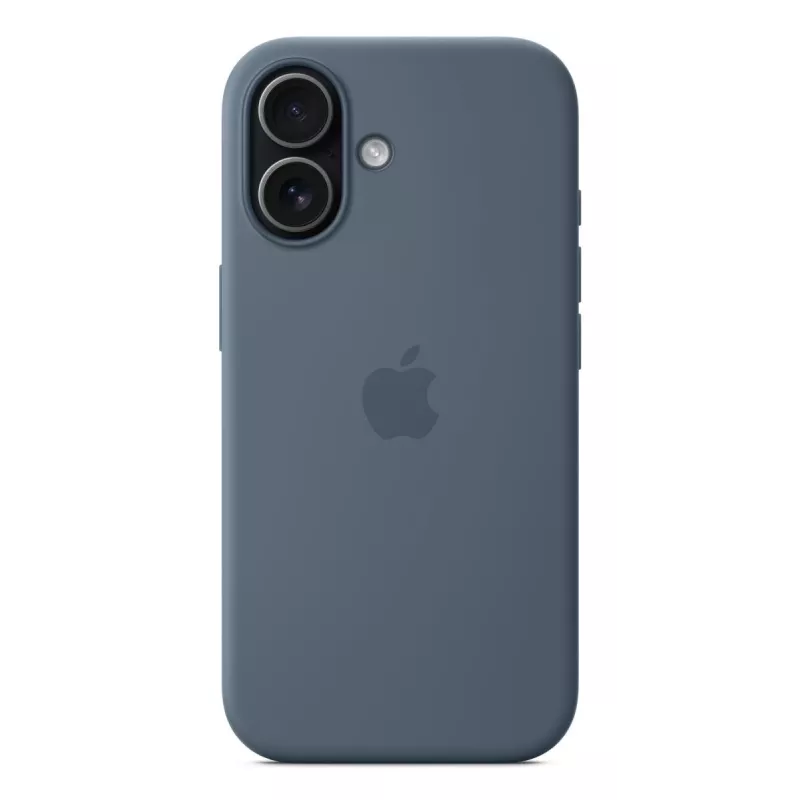 APPLE iPhone 17 – custodia in silicone con MagSafe – Anchor Blue
