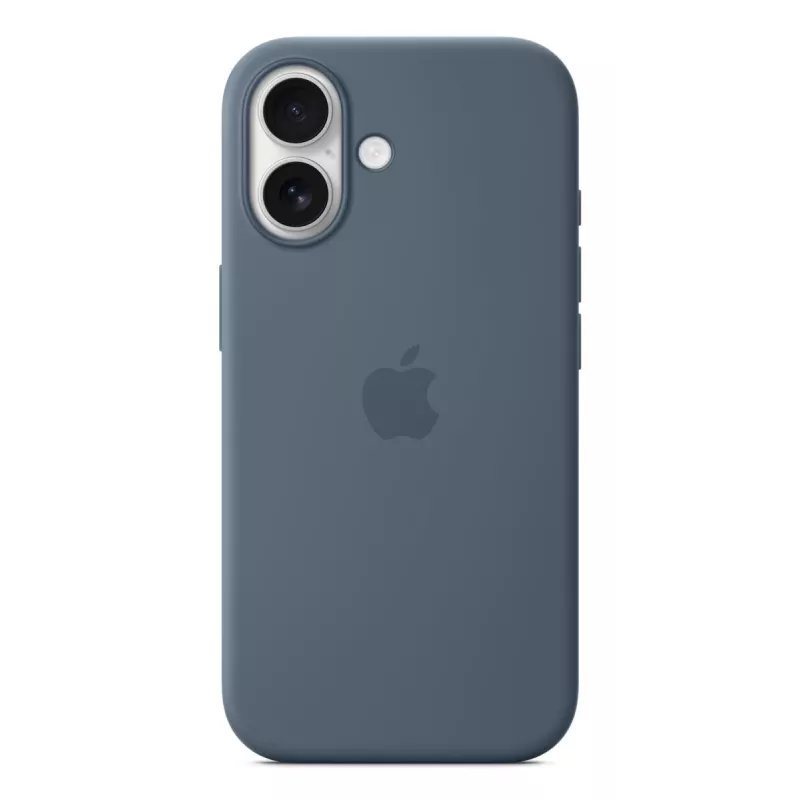 APPLE iPhone 17 – custodia in silicone con MagSafe – Anchor Blue