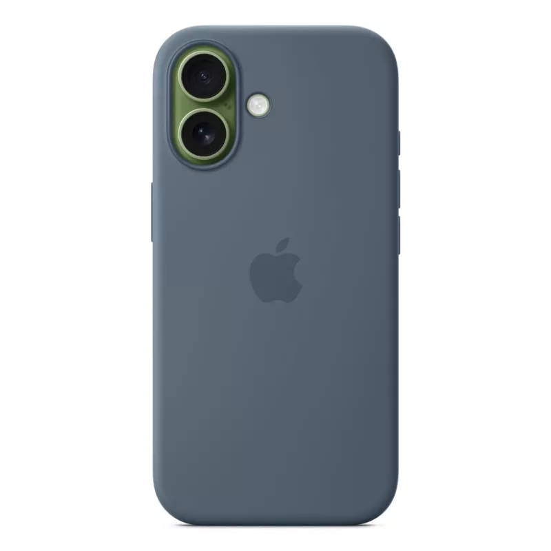 APPLE iPhone 17 – custodia in silicone con MagSafe – Anchor Blue