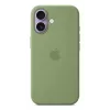 Custodia in silicone Apple iPhone 17 MagSafe Light Moss verde
