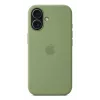 Custodia in silicone Apple iPhone 17 MagSafe Light Moss verde