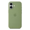Custodia in silicone Apple iPhone 17 MagSafe Light Moss verde