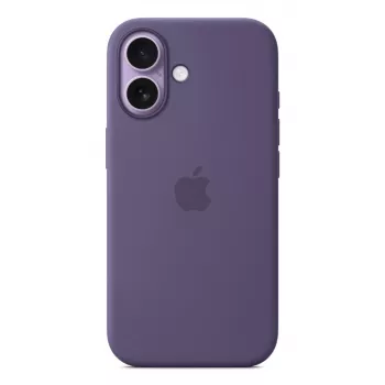 Custodia in silicone Apple iPhone 17 lilla Fog monochromatic