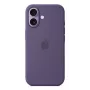 Custodia in silicone Apple iPhone 17 lilla Fog monochromatic