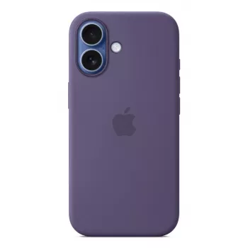 Custodia in silicone Apple iPhone 17 lilla Fog monochromatic