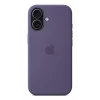 Custodia in silicone Apple iPhone 17 lilla Fog monochromatic