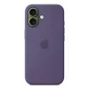 Custodia in silicone Apple iPhone 17 lilla Fog monochromatic