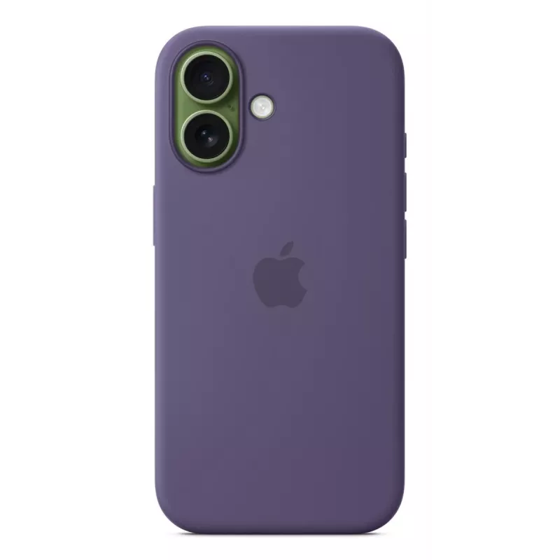 Custodia in silicone Apple iPhone 17 lilla Fog monochromatic