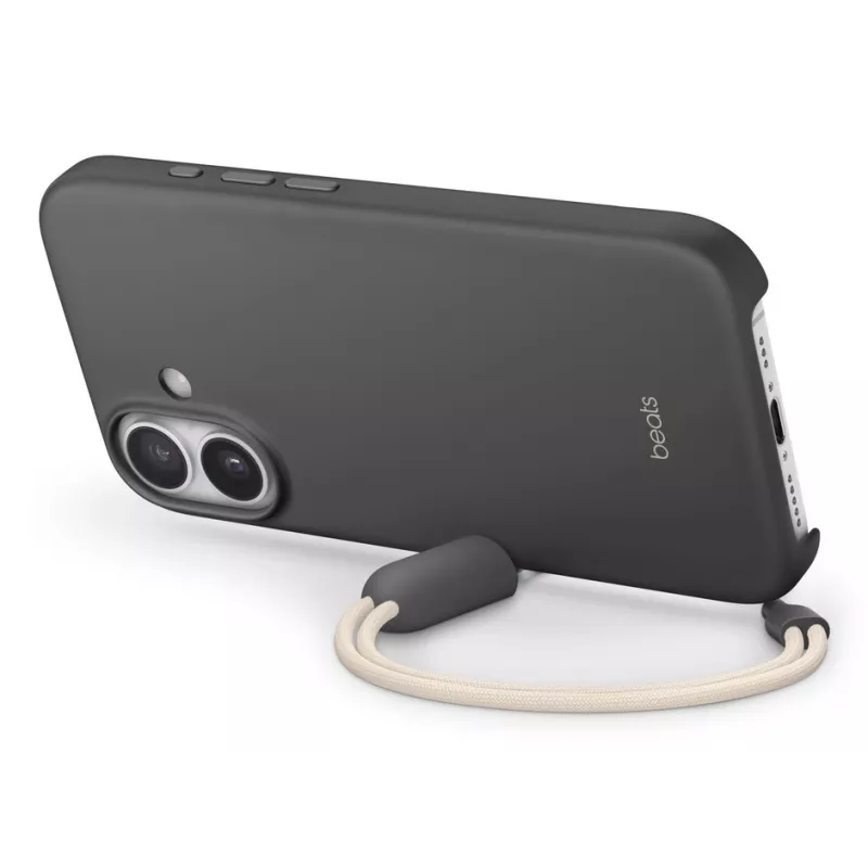 APPLE Beats iPhone 17 - custodia con kickstand, MagSafe e controllo fotocamera - grigio granito