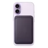 Portacarte Apple iPhone FineWoven Wallet con MagSafe Midnight viola