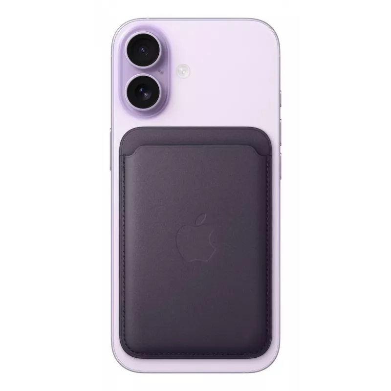 Portacarte Apple iPhone FineWoven Wallet con MagSafe Midnight viola