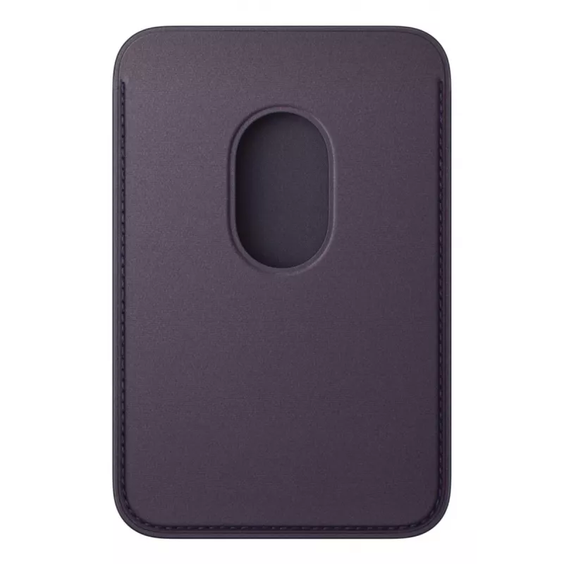 Portacarte Apple iPhone FineWoven Wallet con MagSafe Midnight viola