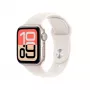 Apple Watch SE 3 GPS 40mm cassa in alluminio Starlight cinturino Sport Starlight M/L
