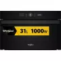 Whirlpool WMD44MB Microonde con grill nero da incasso 31 l 1000 W