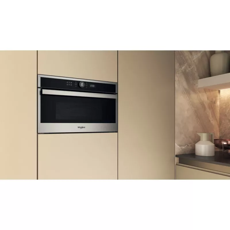 Whirlpool WMD44MX Microonde con grill in acciaio inox da incasso 31 L 1000 W