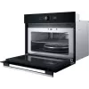 Whirlpool WMW57DHMX Microonde combinato nero, acciaio inox da incasso 40 L 900 W