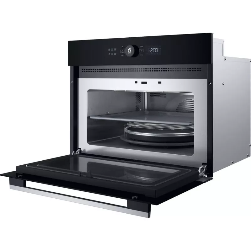 Whirlpool WMW57DHMX Microonde combinato nero, acciaio inox da incasso 40 L 900 W